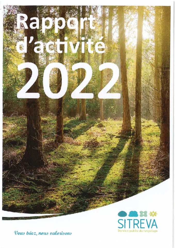 Rapport d'activité 2022 - SITREVA Image 1